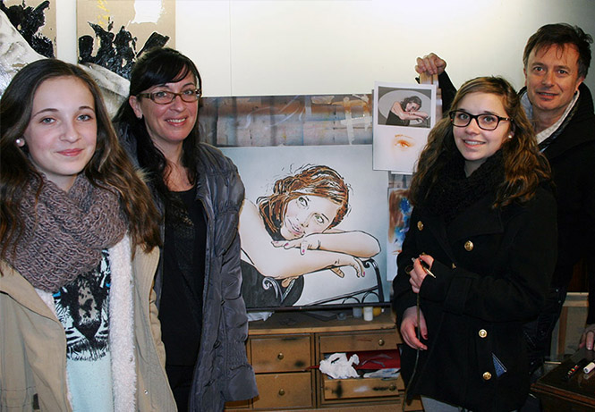 Toile de Mathilde